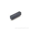 2.54mm Pitch Female header Connector Three Rows Straight H8.5mm 3*13P